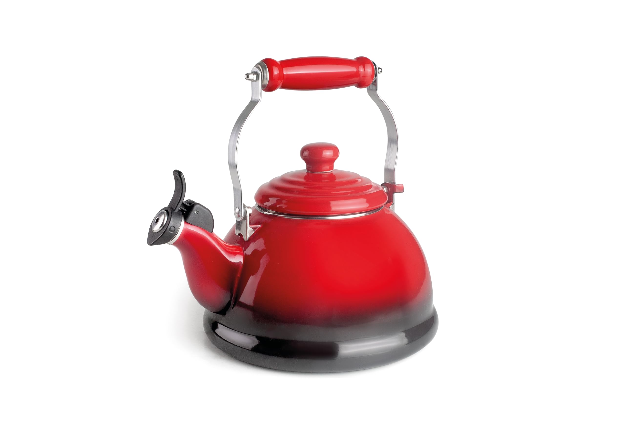 IBILI - Cafetera Hervidor Silbante Classic, Acero esmaltado, 2,40 litros