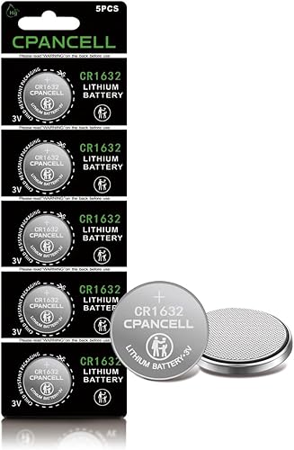 CPANCELL Batería CR1632 Batería de litio de 3 voltios Batería de botón 1632 (paquete de 10) disponible en Yaxa Colombia