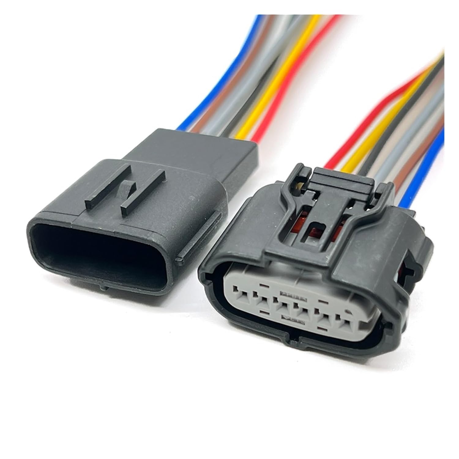 1 Pc 6 Pin TS 025 Auto Accelerator Pedal Electronic Connector Harness MAF Reversing Plug 6189-7100(5 Pcs)