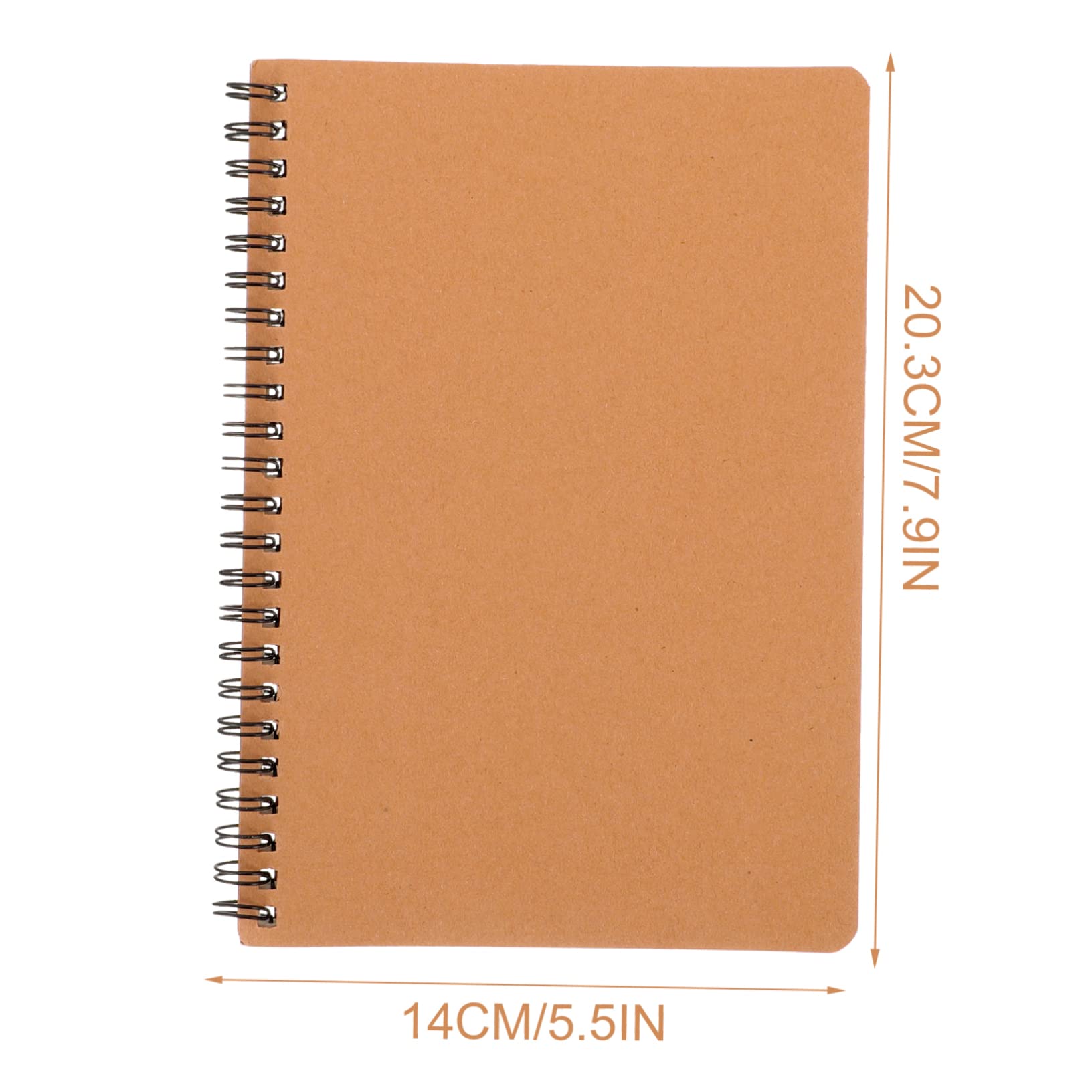 10piezas Cuaderno Espiral Libreta Para Notas Diario y Organización Personal Para Estudiantes y Oficina Tapa De Cartón Duro