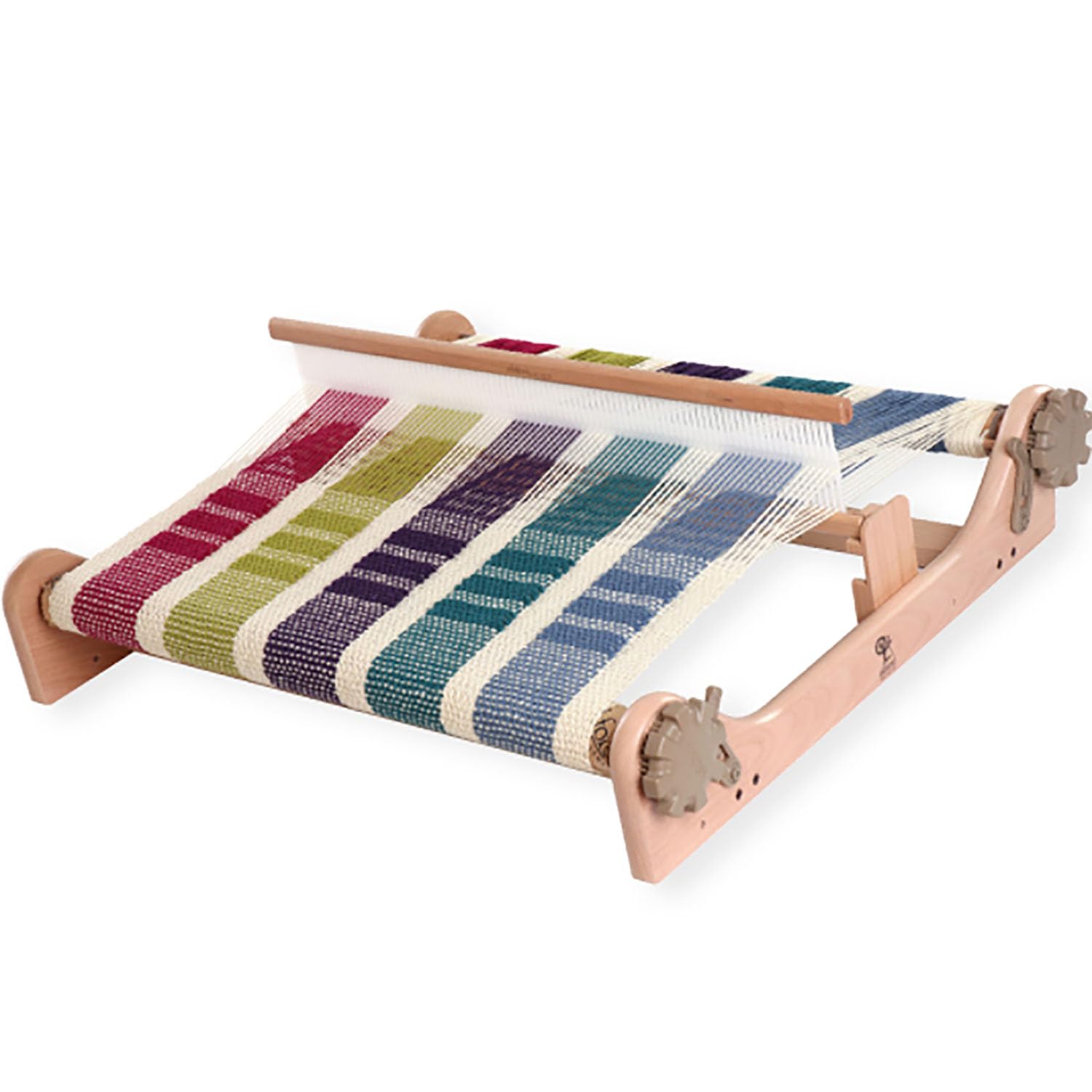 Ręczna Maszyna Do Tkania DIY Multi-Craft, Drewniany Zestaw Do Tkania Na Stole O Szerokości 40 Cm, Szybkie I Wygodne Nawijanie I Tkanie Szalików, Małych Flag Stołowych, Podkładek Pod Filiżanki