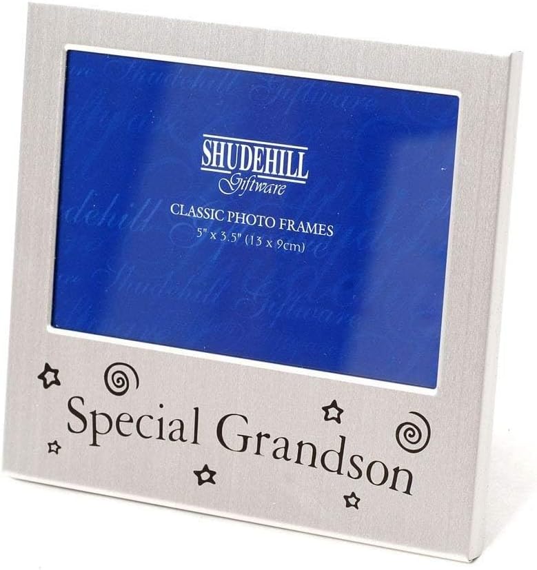 Shudehill Giftware 5" x 3" Special Grandson Photo Frame Occasion Present 73480