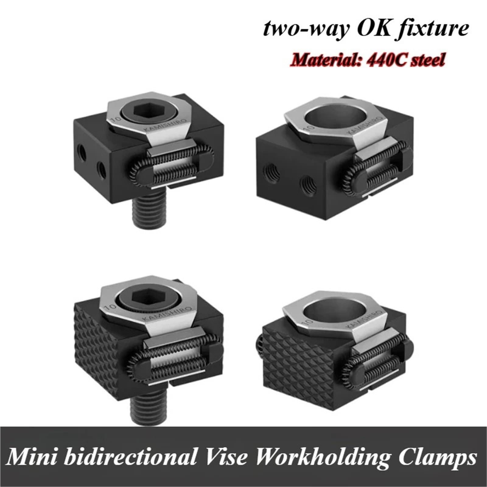 M6 M8 M10 M12 OK VISE, uchwyt CNC do obróbki wsadowej produktów wielostanowiskowych, frezowanie, precyzyjne imadła o wysokiej precyzji, zaciski mocujące Maszyna CNC(M12,OKP)