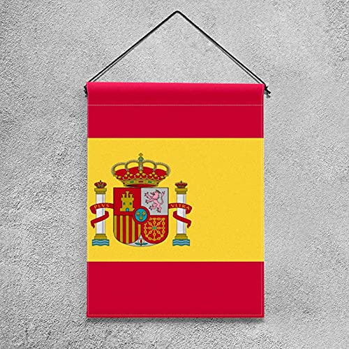 Drapeau de jardin espagnol en polyester pongé supérieur avec impression double face durable - 4
