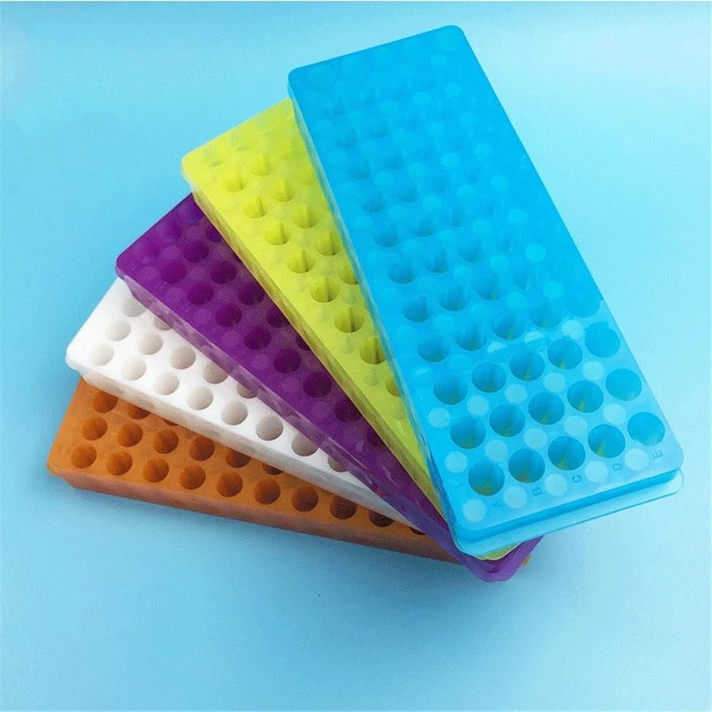 5 portaprovette a doppio pannello for 60 PCR for provette da 0,2/0,5/1,5/1,8/2,0 ml