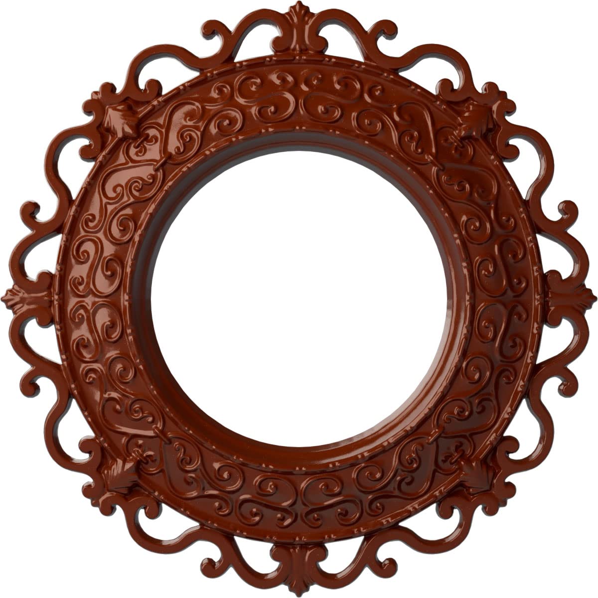 13 1/4"OD x 6 5/8"ID x 1 1/8"P Orrington Ceiling Medallion (Fits Canopies up to 6 5/8"), Hand-Painted Athenian Green — Amazon image 31