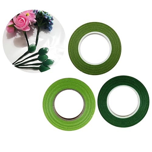 Miniatura 6 de EXCEART Cinta adhesiva de color, guirnalda verde, cinta adhesiva floral, cinta adhesiva de color, cinta adhesiva de bricolaje, cinta adhesiva washi,
