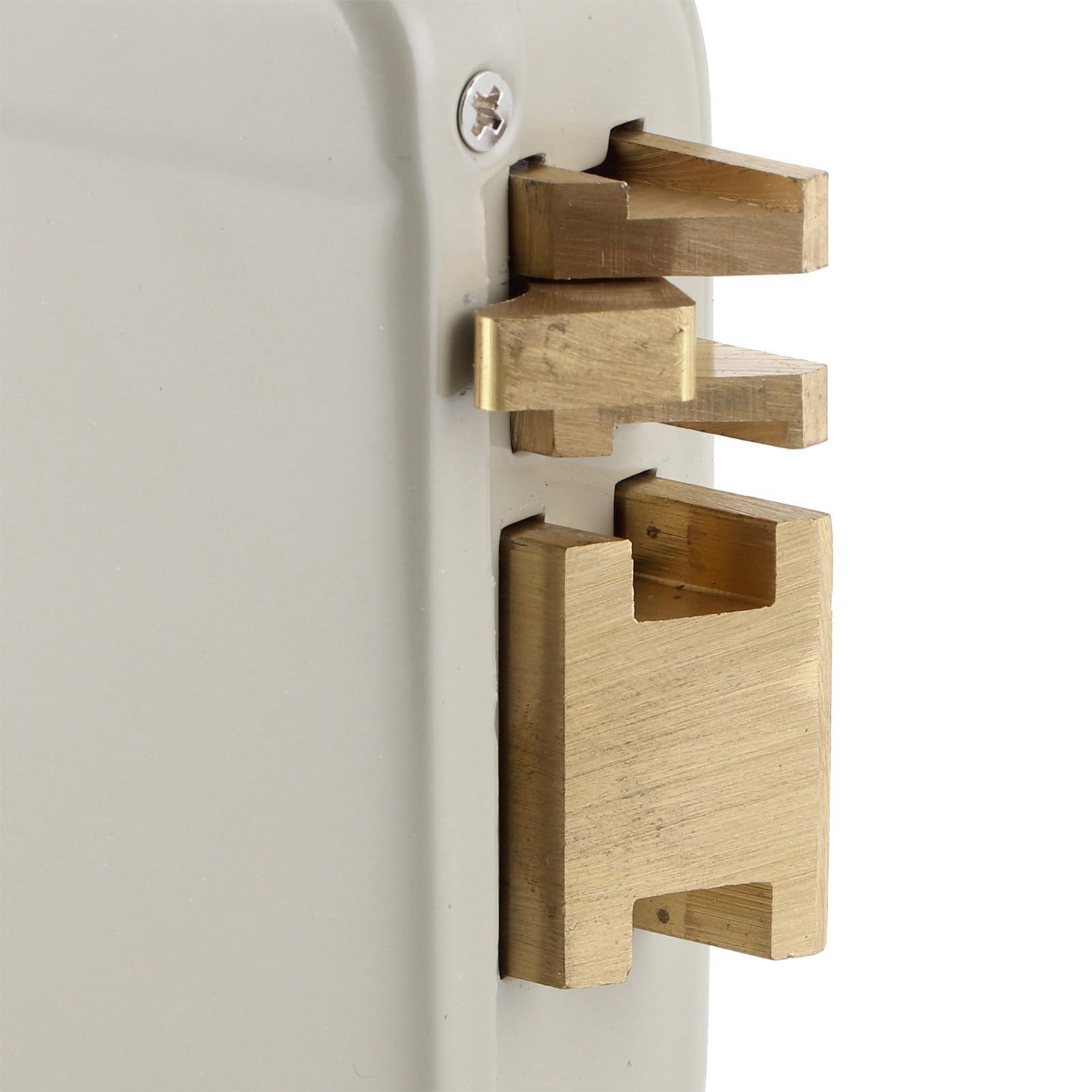 Naroote Serrure de Porte électrique, Gâche électromagnétique de Haute sécurité pour Contrôle D'accès Communautaire, Matériau en Fer 9-12V, 1 unité