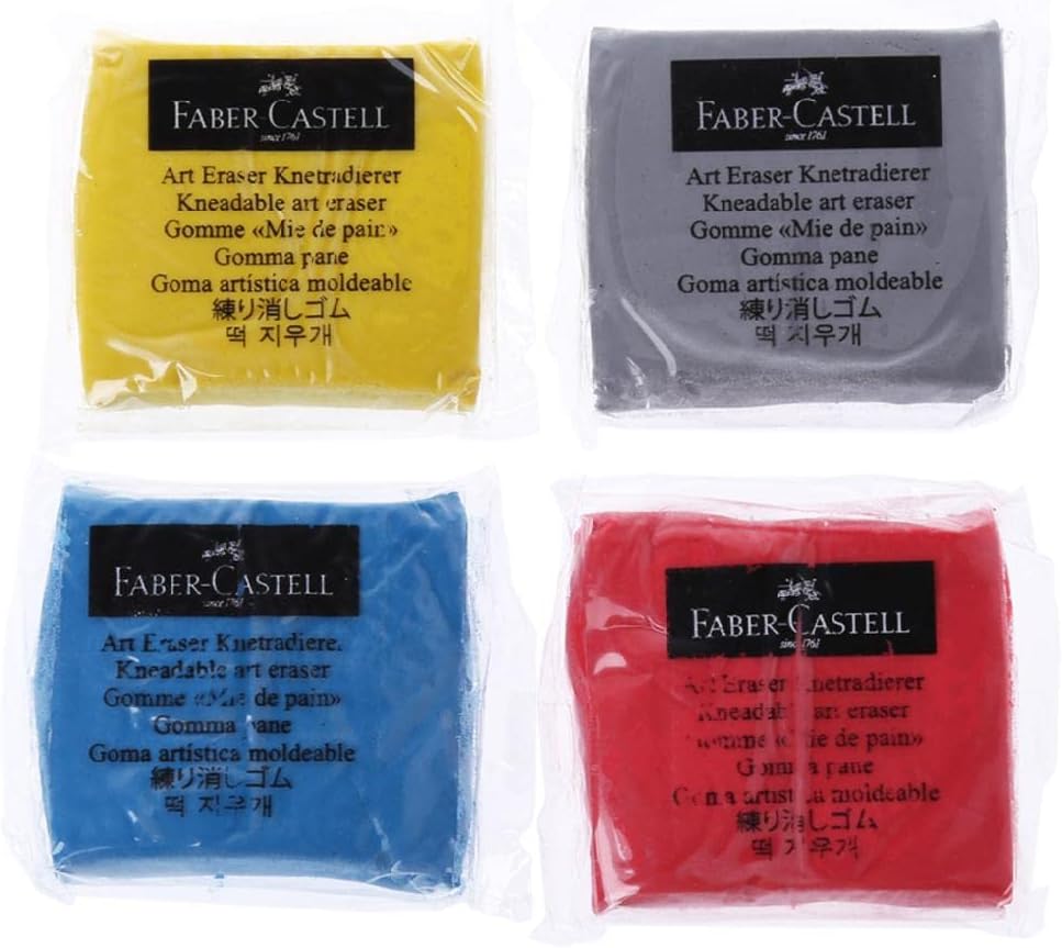 1pcs Colored Kneaded Art Eraser Kneadable Rubber Eraser