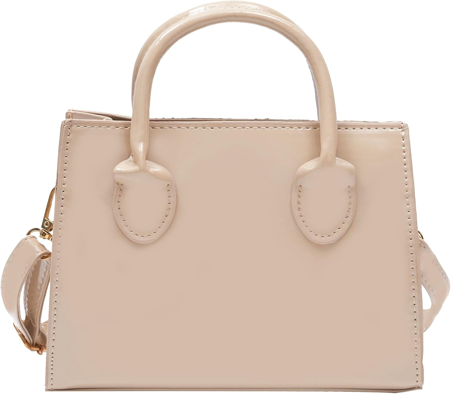 Patent Leather Handbag Shinny Clutch Purse Mini Shoulder Bag Evening Purse for Women