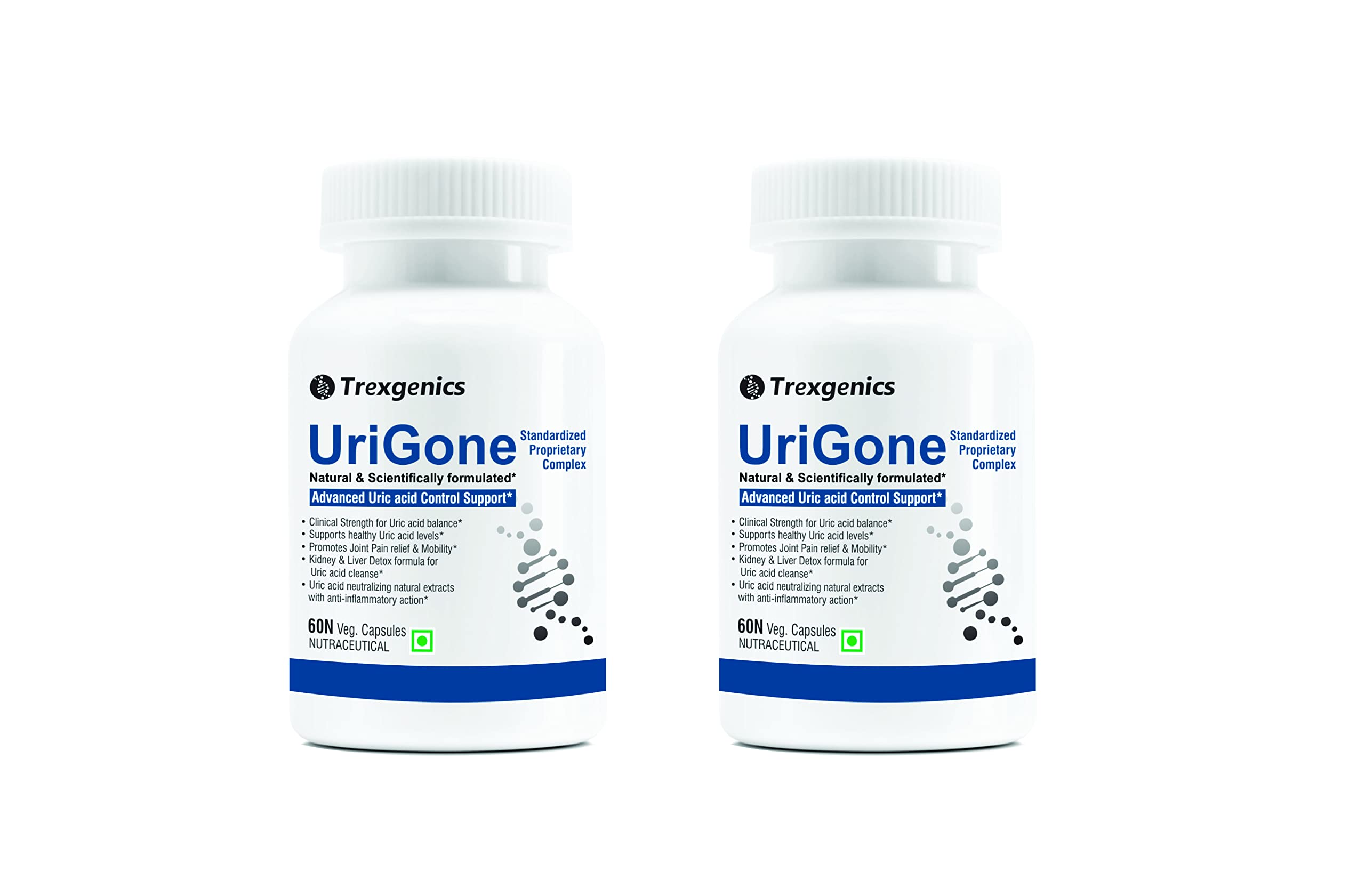 See full amazon price history chart for Trexgenics® URIGONE Advanced Uric acid Support Proprietary Natural Formula(60 Veg caps) (2) Trexgenics® URIGONE Advanced Uric acid Support Proprietary Natural Formula(60 Veg caps) (2) (B091FFKLRD) Amazon Price History, Amazon Price Tracker