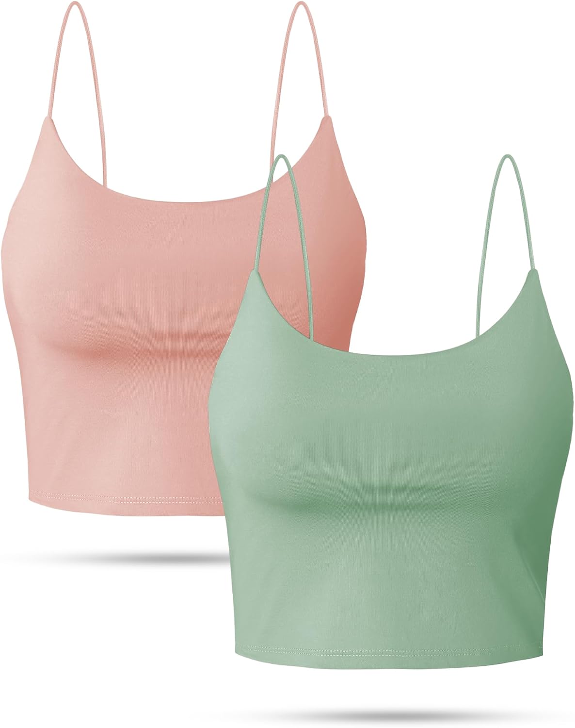 Buauty Basic Double Layer Crop Tank Top