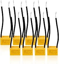 Innfeeltech 8 Pcs Safety Capacitors 0.33uF 275V X2 Suppression des condensateurs d'interférence en mode différentiel 18 * 14.5 * 8.5mm, Pitch P 60/60mm