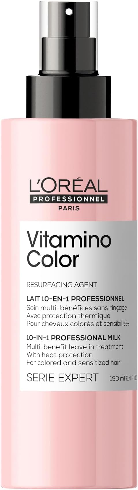 L'Oréal Professionnel Farberhaltendes Leave-In Spray für coloriertes Haar, Mit Antioxidantien, Serie Expert, Vitamino Color 10in1 Spray