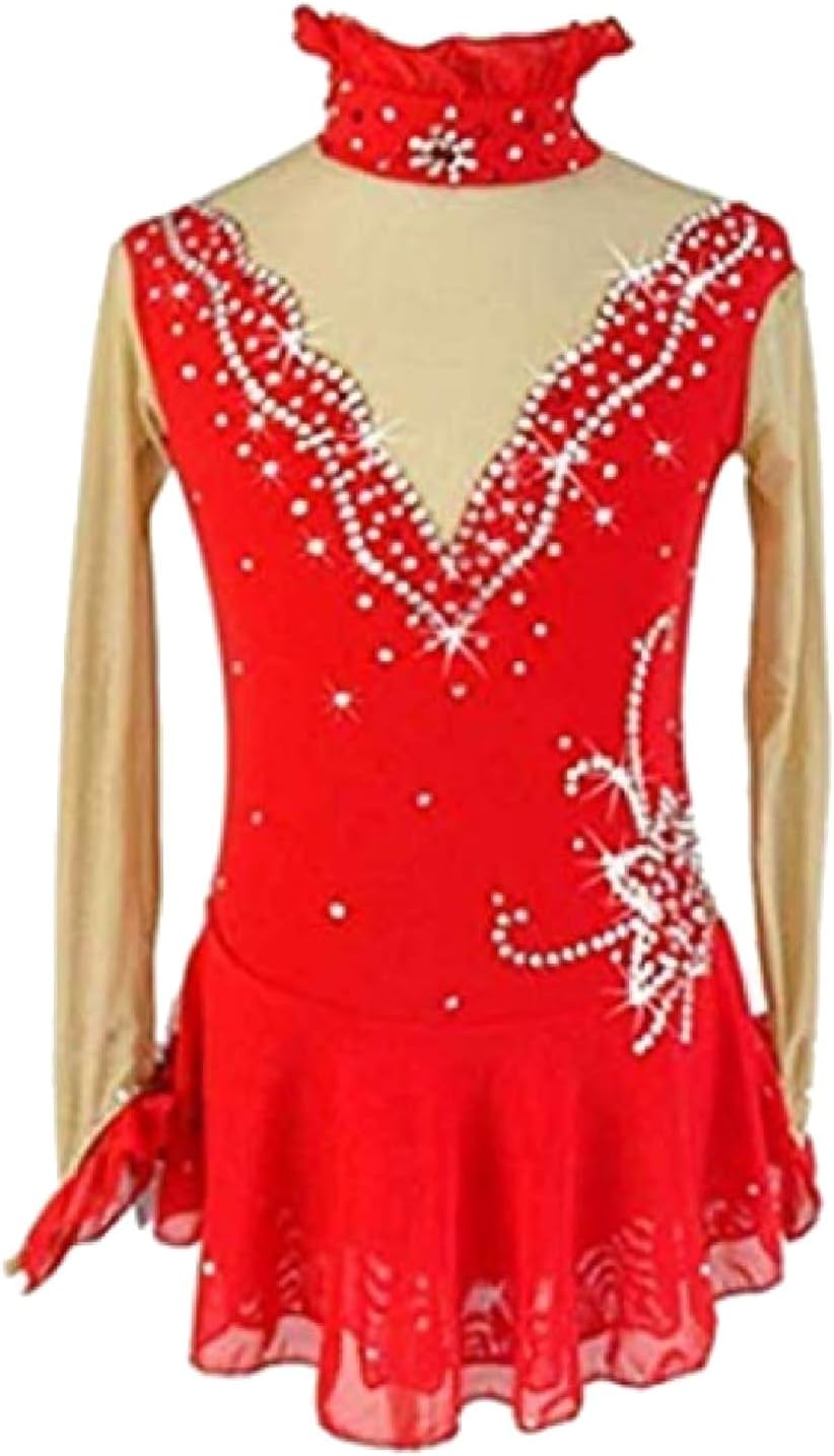 Figure Skating Clothing for Women and Girls for Ice Roller Competition Skating Practice Outfit