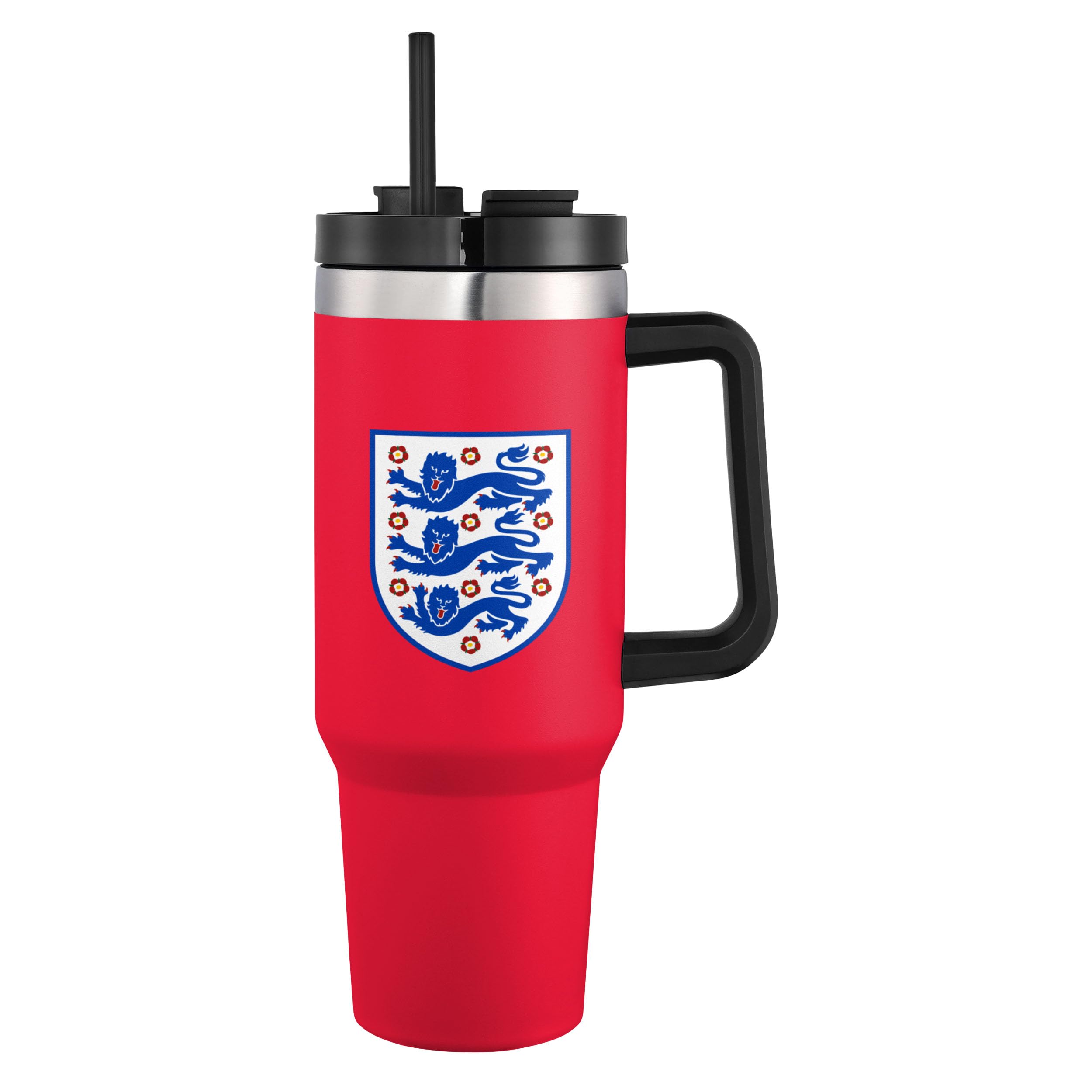 FOCO Officially Licensed England Football 40oz/1.1L Red Travel Tumbler
