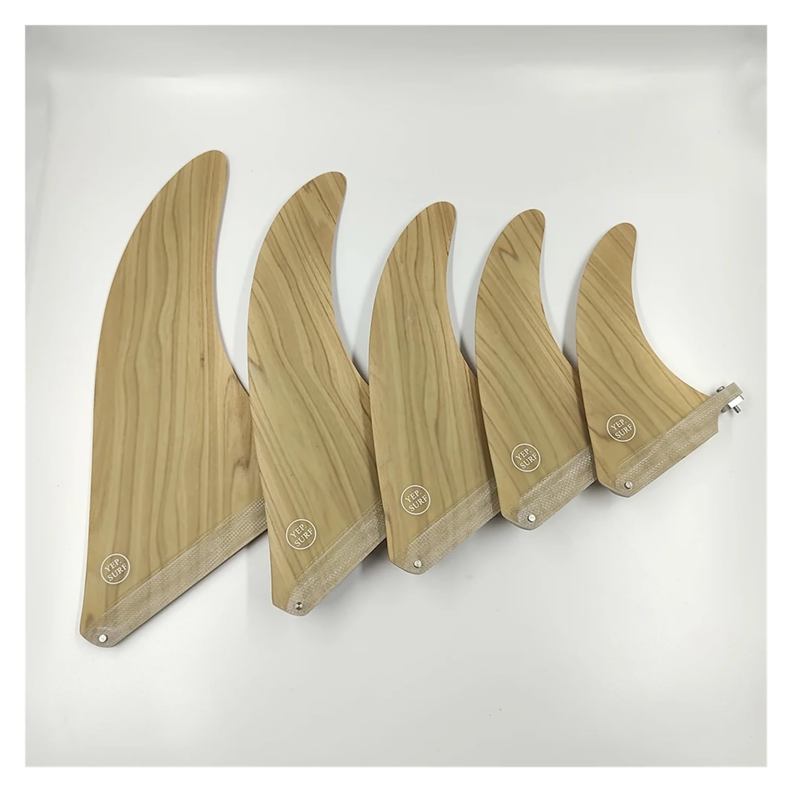 Amazon.com: NXDJJEIK Bamboo Fin 6/7/8/9/10.25inch Single Surfboard