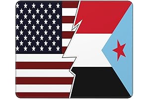 Colorful Patriotic Flag Mouse Pad - Effortless Gliding for Smooth Control