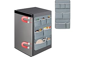 WOMACO Mini Fridge Organizer Bins: Declutter Your Fridge, Maximize Space and Keep...