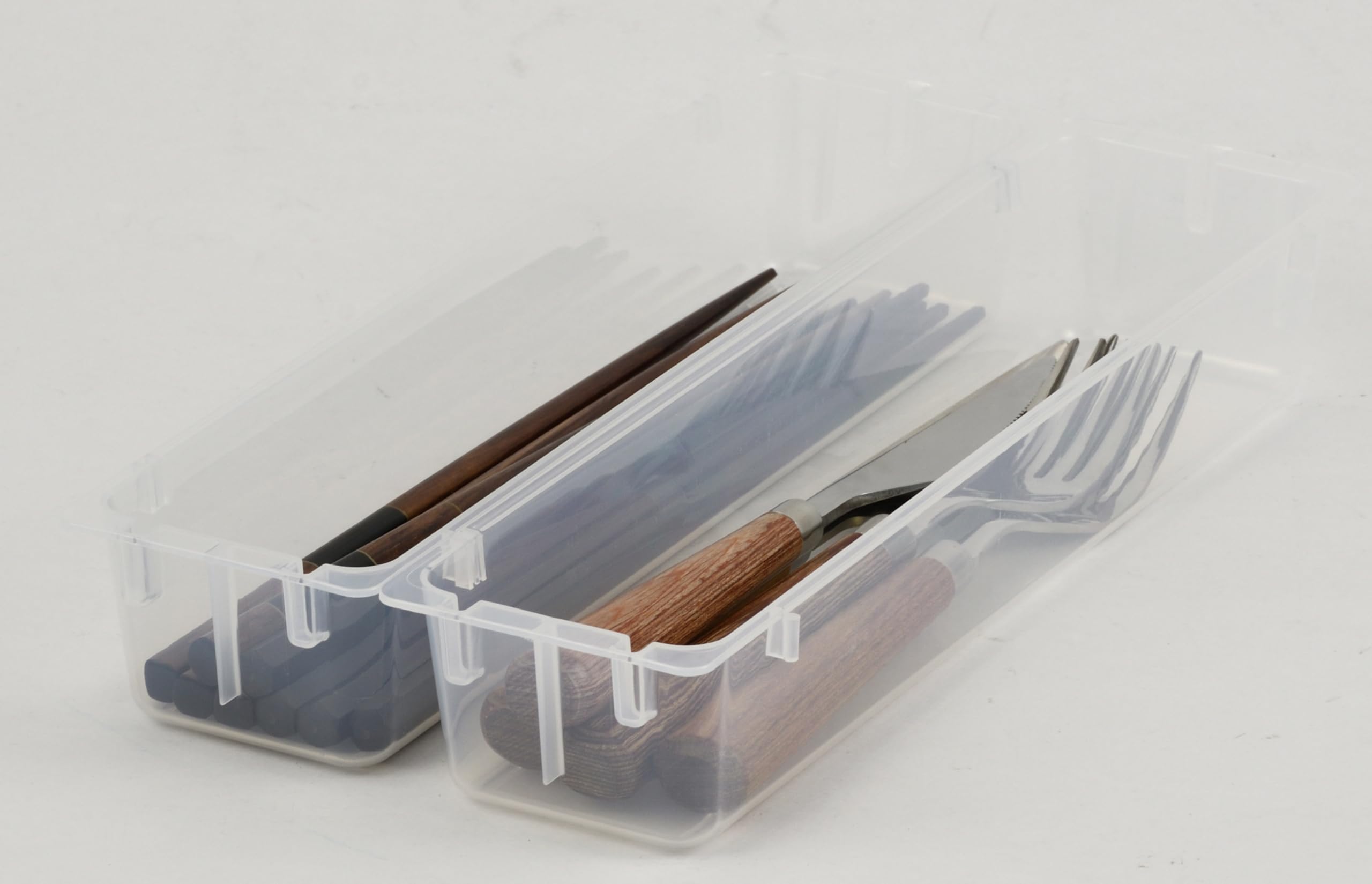 トレイ2枚セット Amazon｜パール金属 スリム連結トレー Lサイズ 2個組 日本製