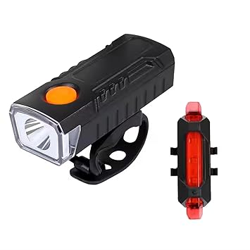 Lista Combo of Rechargeable Head Cycle Light and Cycle Tail Light Cycle Light led for Bicycle (6 Months warrenty) - image, photos