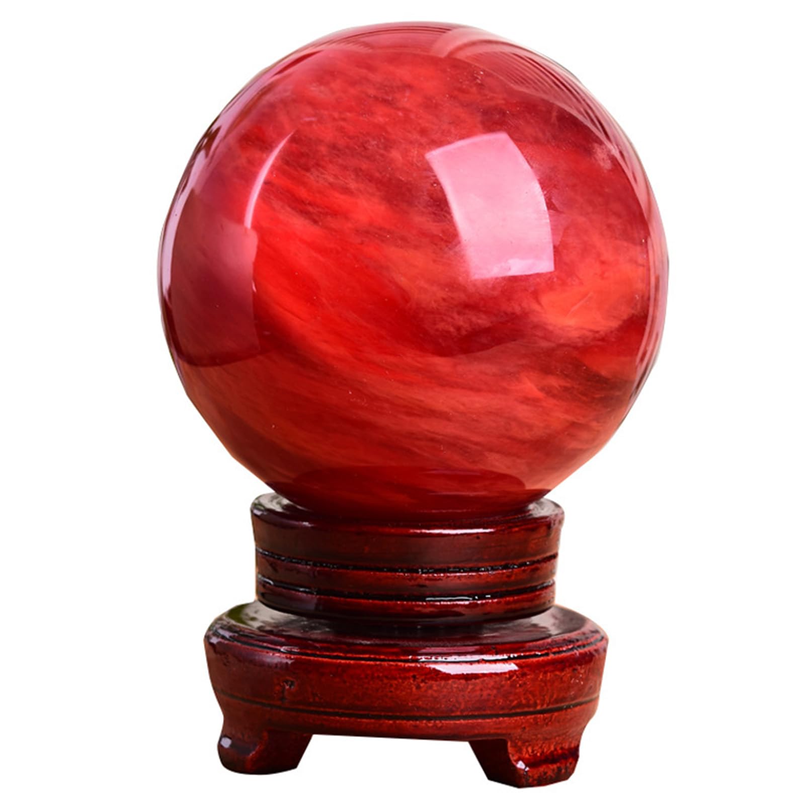 JFGCTYHXY Crystal balls, Smelting Crystal Sphere for Home and Office Decor, Divination Witchy Gifts,140mm(140mm)