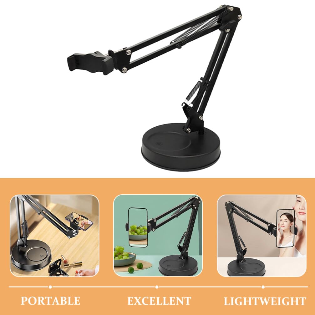 Homoyoyo Soporte Ajustable Extensible para Teléfono Soporte para Selfie Base Estable para Fotografía