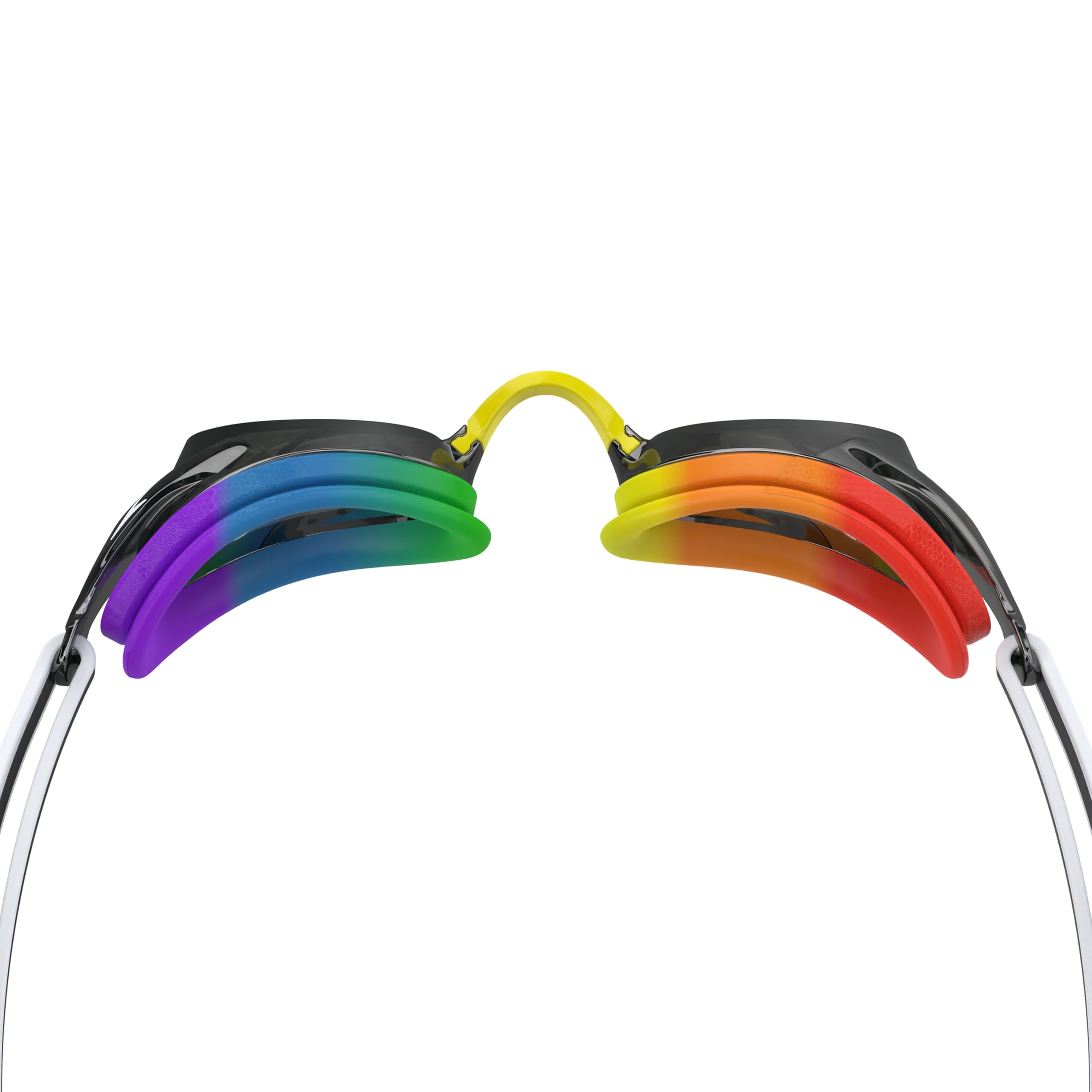 Speedo Vanquisher Junior Schwimmbrille 3.0 Mirror | Verspiegelte Schwimmbrille für Jugendliche, Antibeschlag, UV-Schutz, bequeme Passform