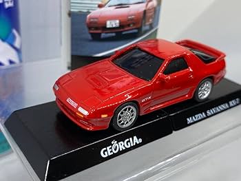 ジョージア ハッピー缶 80年代名車ダイキャストカーコレクション 全8種 30個 ジョージア ハッピー缶 80年代名車ダイキャストカーコレクション
