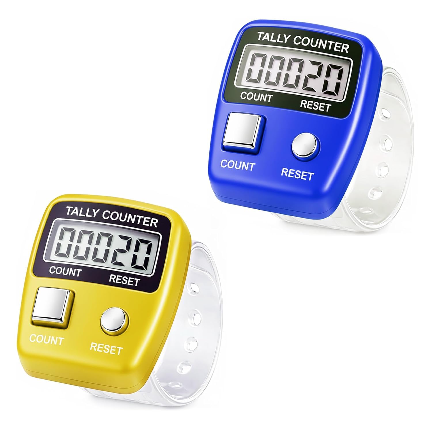 Mini Hand Finger Ring Tally Counter for Chanting Mantra, Naam Jap Counter Digital Counting Machine for Meditation, Cricket Umpire and Various Counting Device Ring– Easy Reset Pack of 2-image-5