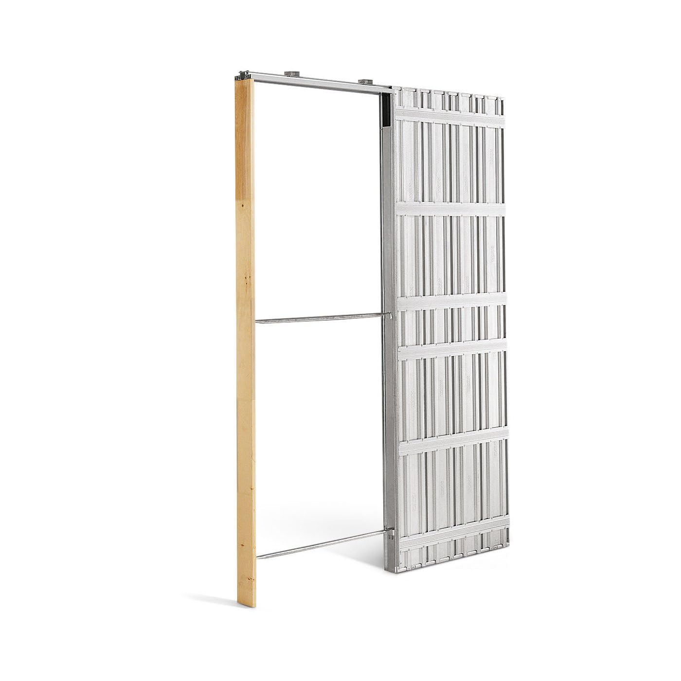 Controtelai a Scomparsa per Porte Scorrevoli - Versione Classico - Controtelaio Interno Parete in Cartongesso 70x210 cm