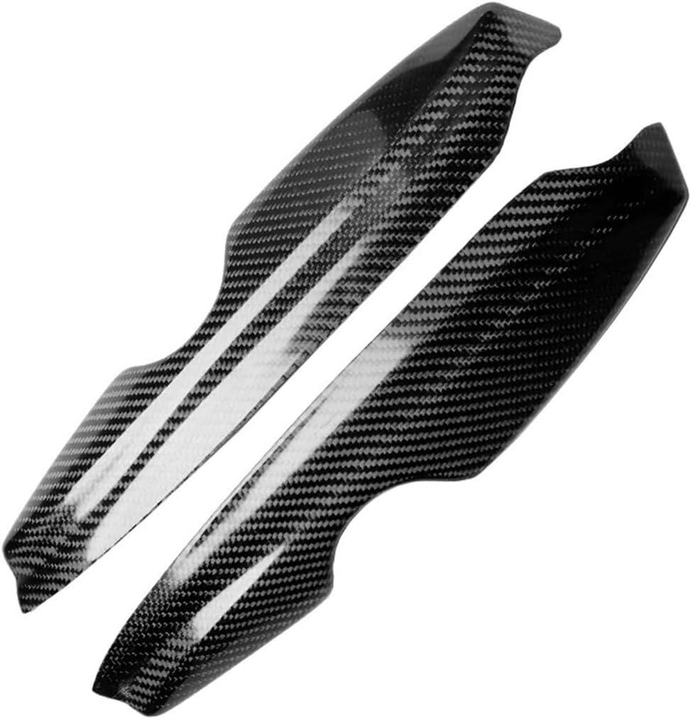 Carbon fiber headlight covers eyelid MK4 Fiber glass FRP primer front lamp eyebrow sticker Compatible With VW Golf 4 GTI R32 1997-2004(Style A)