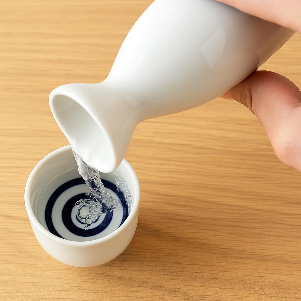 Amazon.com: JapanBargain 2722x2, Pack of 2 Porcelain Sake Bottle