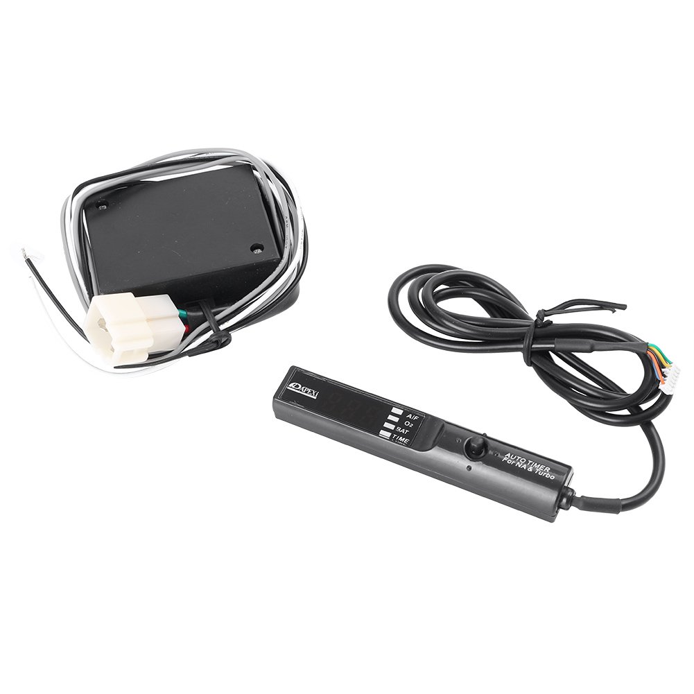 GZYF Turbo Timer Unit Retarder LED Digital Kit Device Control Black For Truck Pickup SUV for Jeep for Vans Trailers Universal Car