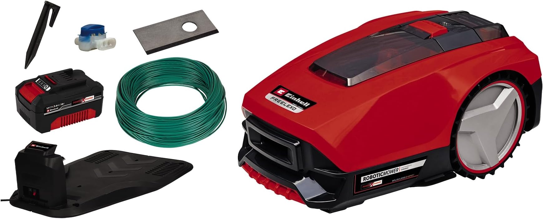Einhell Mähroboter Freelexo 550 Kit Test