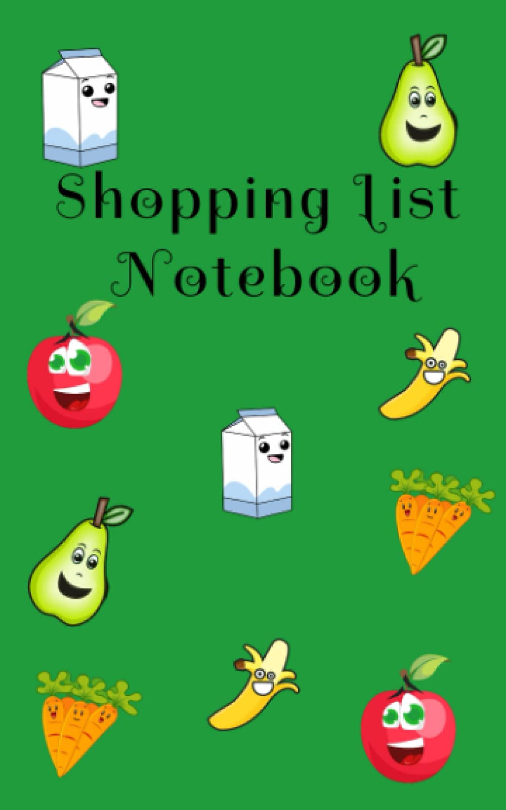 Shopping List Notebook: 80 pages, 5x8size notebook
