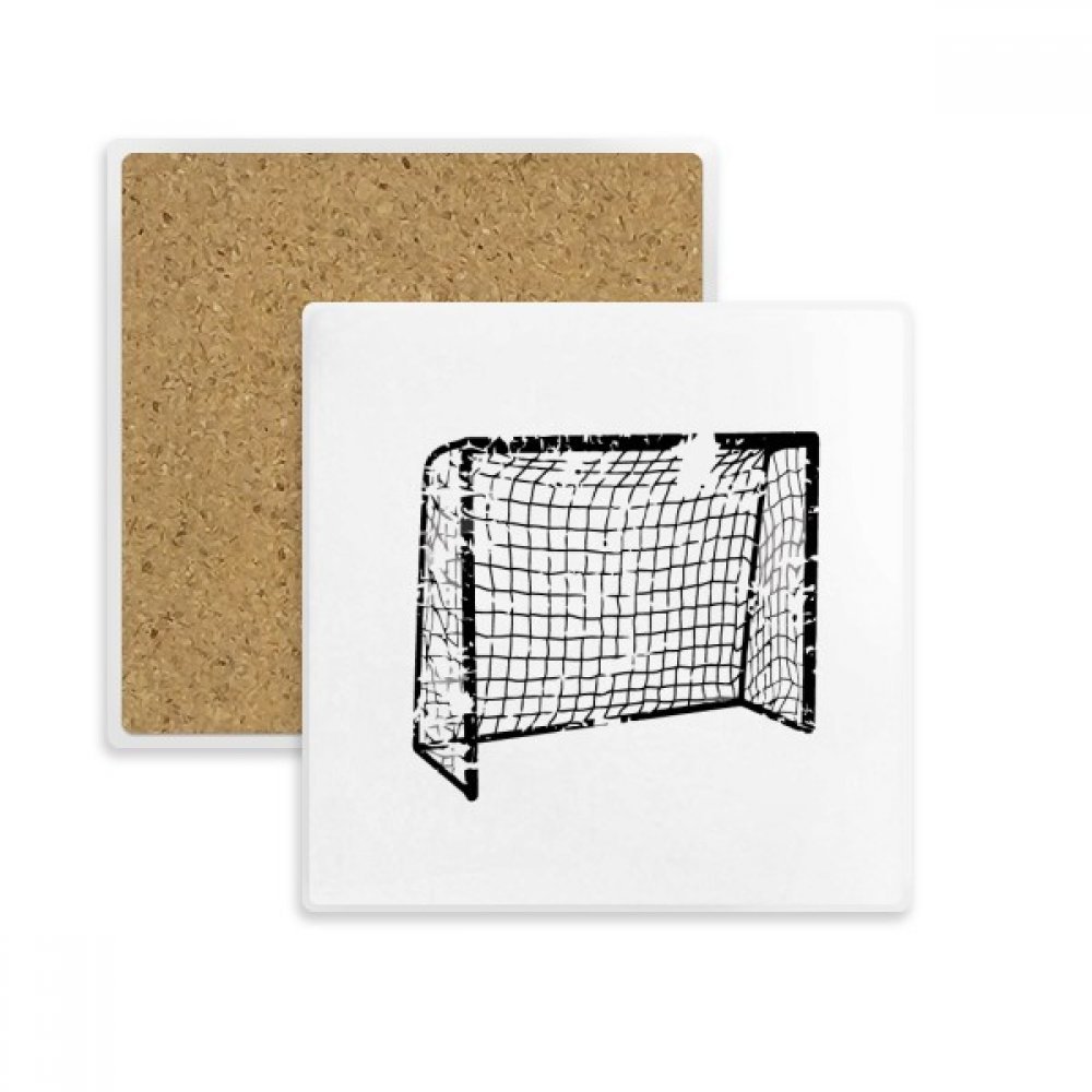 Football dessous de verre de boisson tasse mug carrelet multicouleur