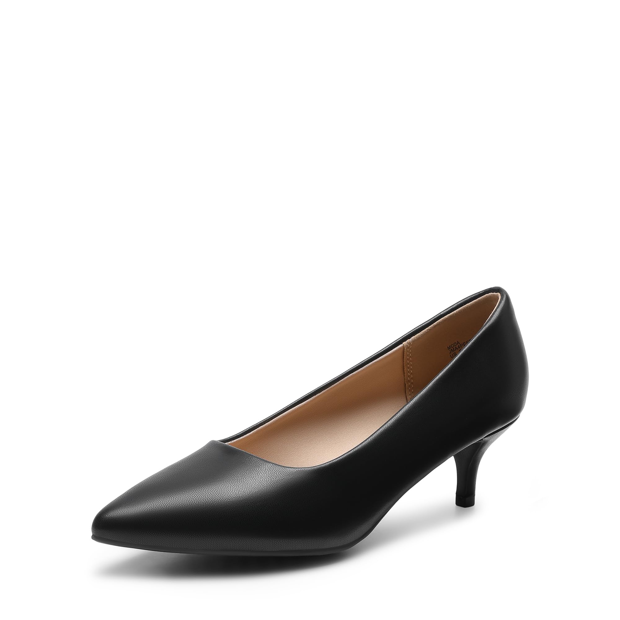 DREAM PAIRS Women's Pumps Kitten Heel Pointed Toe Shoes for Women Comfortable Office Work Dress Shoes