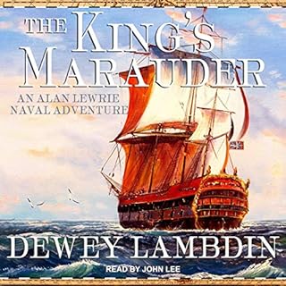 The King’s Marauder Audiolibro Por Dewey Lambdin arte de portada