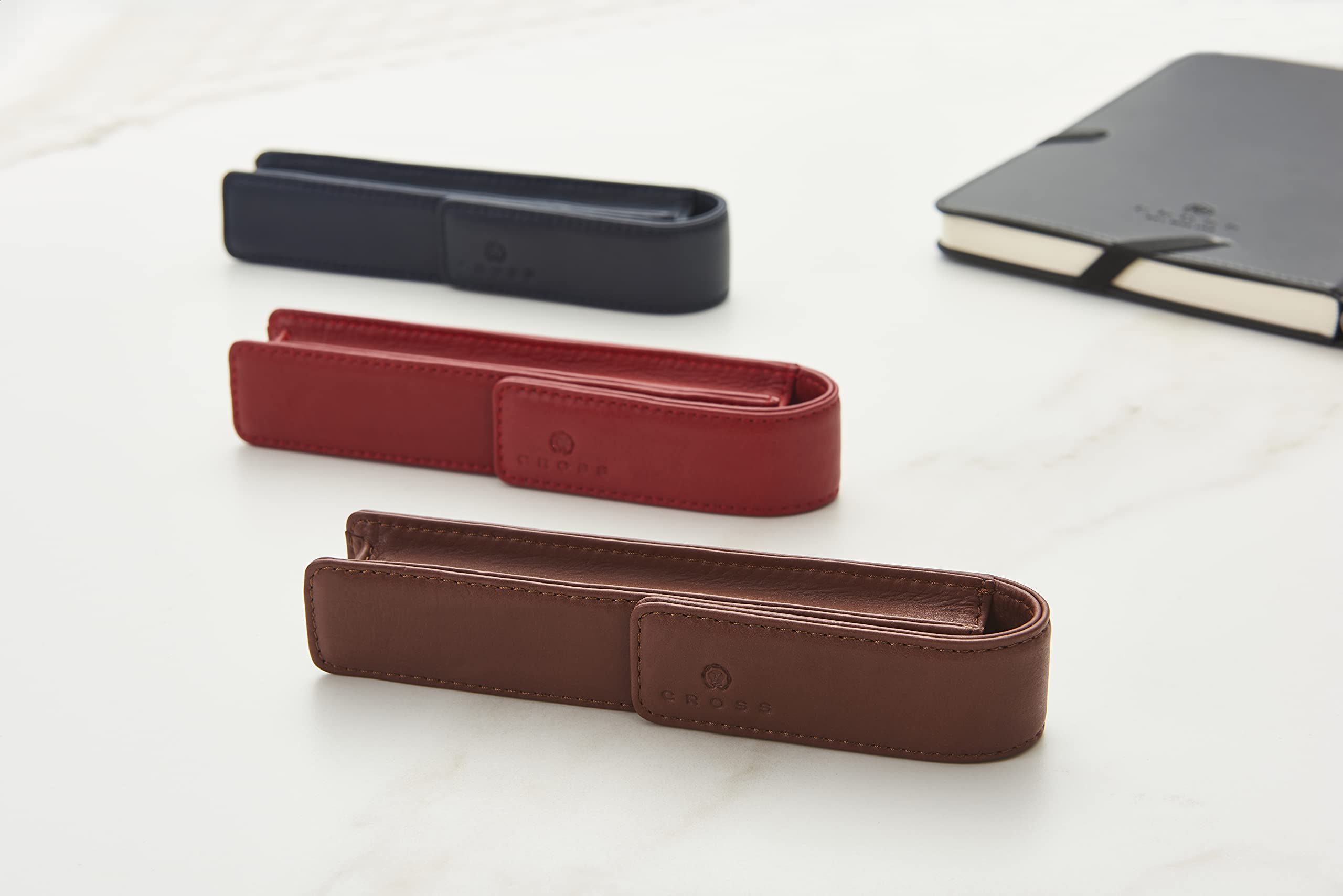 Astuccio singolo in pelle rossa