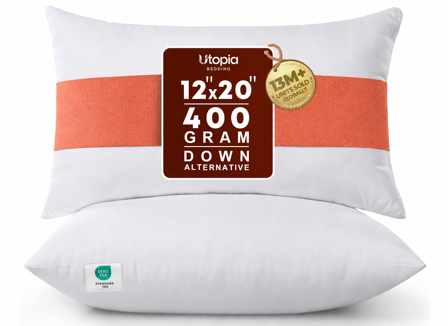 Utopia Bedding 12x20 Pillow Inserts