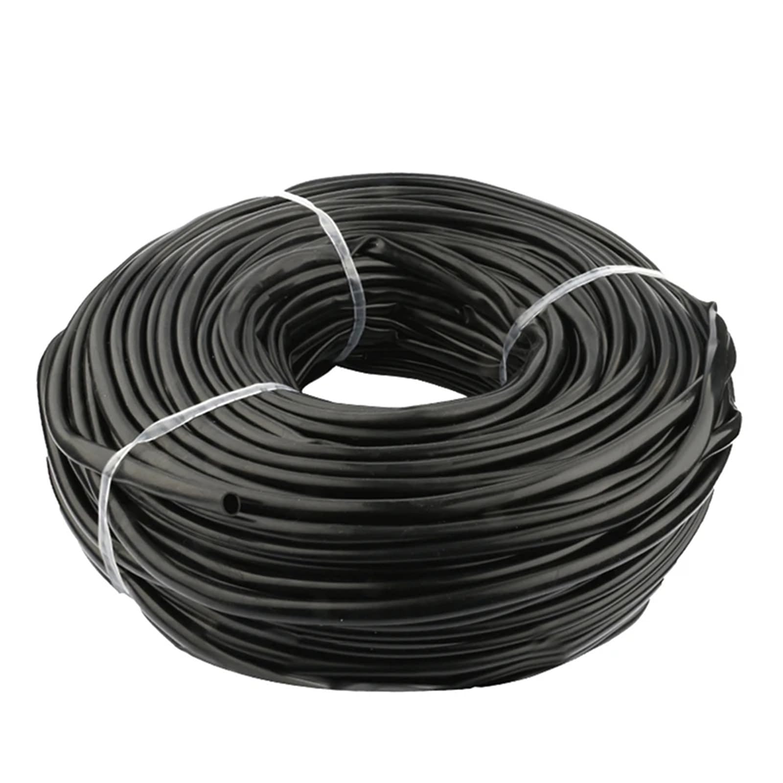 Tubo Gasolina Moto Juego de 1/3/5 metros de tubo de silicona negro flexible for bomba de aire de acuario, manguera de goma suave, resistente al calor, tubo for tanque de combustible de alta presión(5M