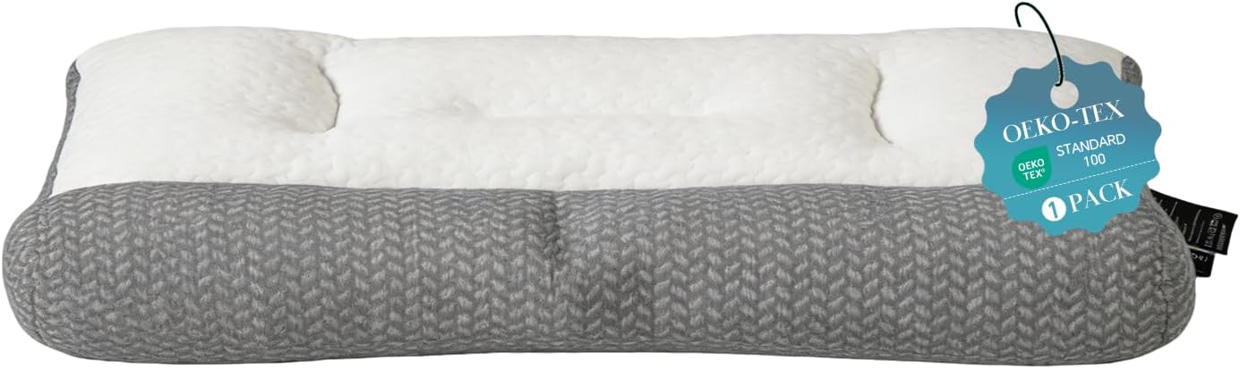 Almohada Fibra de Poliéster 60 x 40 cm Soporte Firme