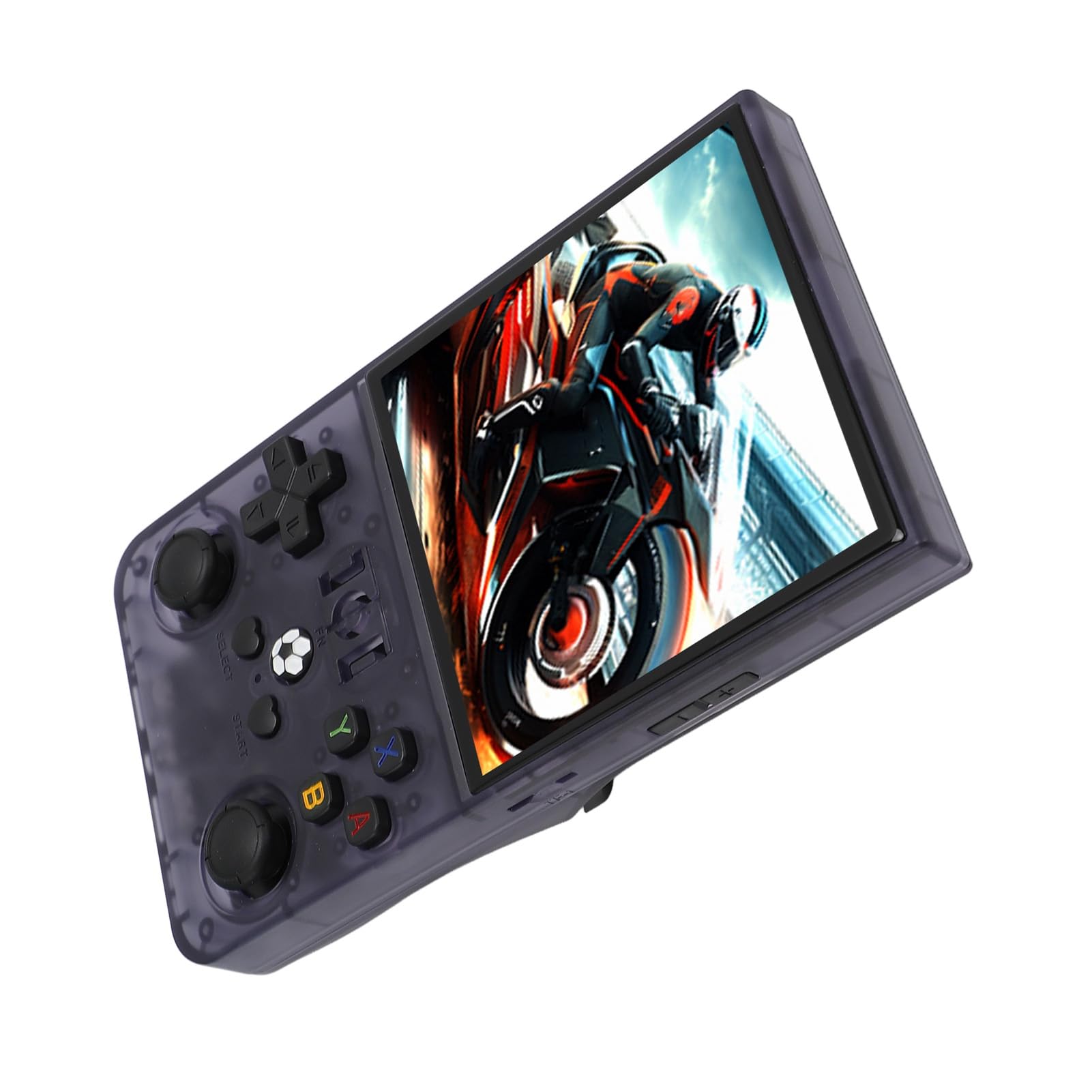 Console di Gioco Portatile retrò, Console di Gioco Portatile con Schermo a Colori IPS da 4 Pollici 720x720, Doppie Leva di Controllo 3D, Batteria da 4000 mAh per Giochi retrò ed Em (128GB)
