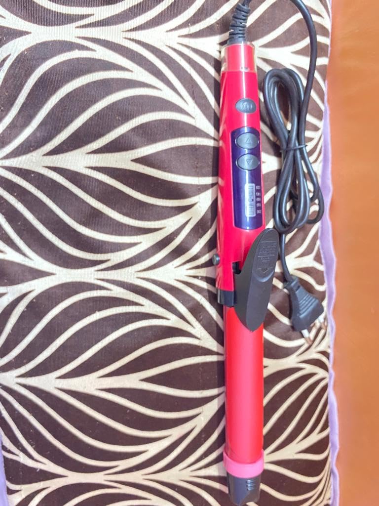 Inova NHC-1818SC 2 in 1 Hair Straightener and Curler, Professional