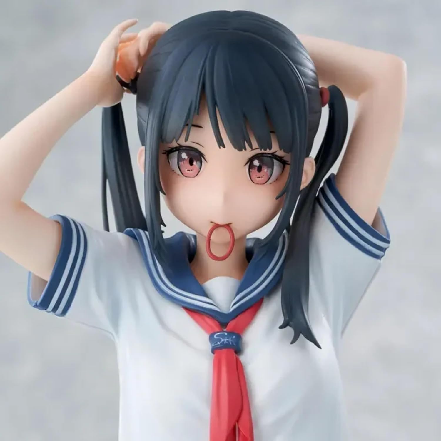28CM Sailor Uniform Girl Anime Cute Girl PVC Action Figure Toy Adults Collection Hentai Model Doll Gifts Collectible Statues