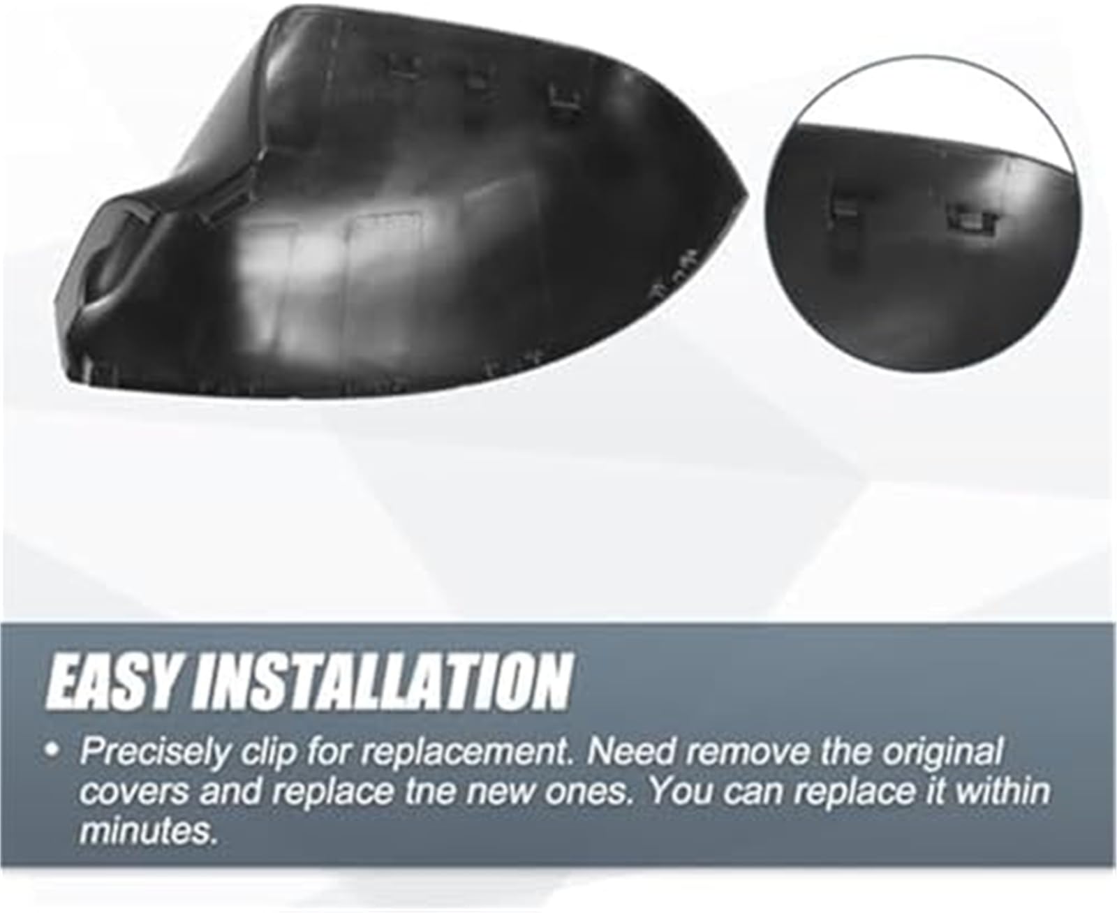 Couvercle de miroir, pour Volkswagen, pour Transporter T5 T6, 1A0735401D9B9 Couvercle de miroir