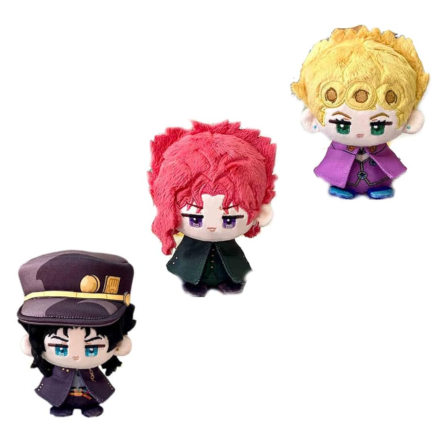 ジョジョ　花京院　承太郎　ぬいぐるみ Amazon.co.jp: 花京院典明 空条承太郎 ジョルノ ぬいぐるみ