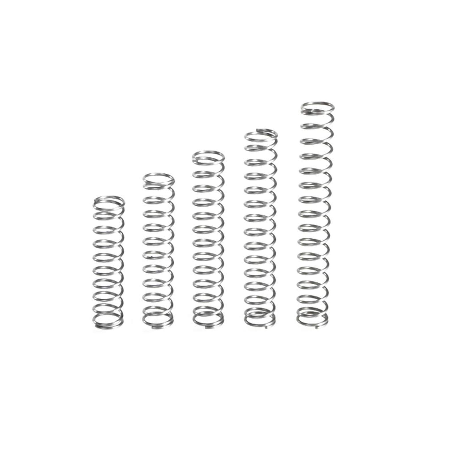 OIFAODAO Double hook spring, Compressed Replacement Spring,stainless steel Torsion,Dual Hook Tension,Compression SpringWire(0.7 * 7 * 5mm)