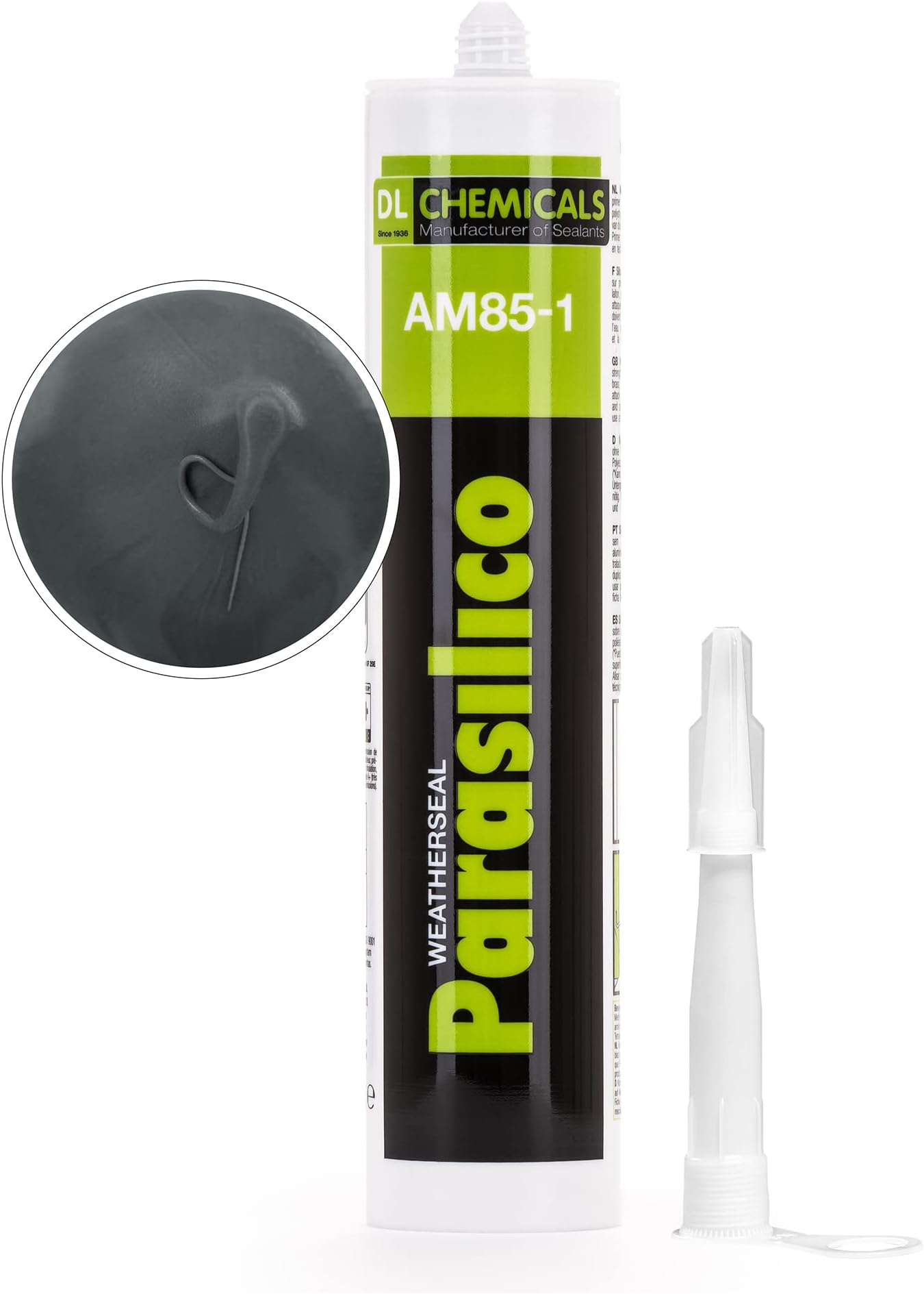 Parasilico AM85-1 Silicone Sealant RAL 7012 Basalt Grey 310ml